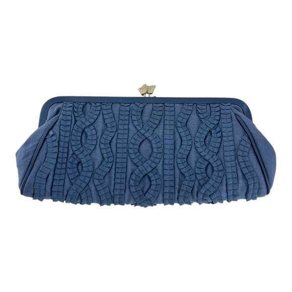 Fenn Wright Manson Tulip Clasp Silk Purse - Picture 2 of 8